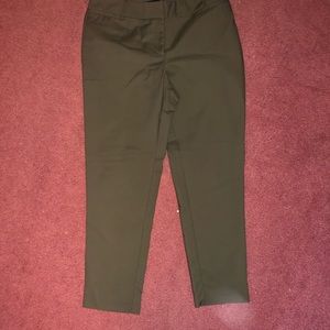 Ellen Tracy Forest Green Business Pants